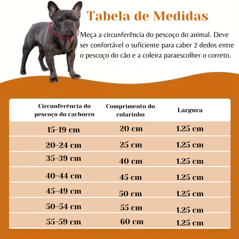 Coleira PasseioChique -  Coleira sofisticada para pets, Conforto Premium, Fivela Magnética, Cães e Gatos